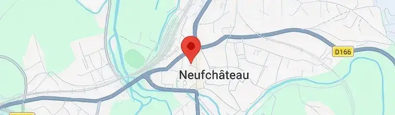 Neufchateau Map Osteopathe